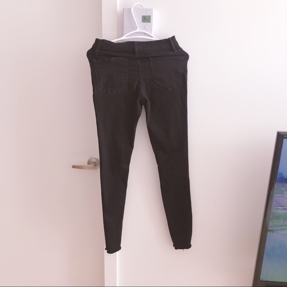 Frame Denim Le High Skinny Double Cropped Jeans - Picture 2 of 13